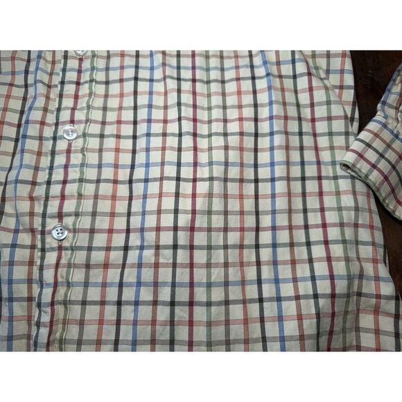 Orvis Shirt Mens Medium Plaid Flannel Signature Collection Button Down - Picture 5 of 9